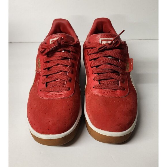 Puma Mens California Sneakers Size 13 US 366608 07 Red Casual Running Shoes - Picture 2 of 8